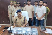 अवैध असलहों का बिक्री करने वाला तस्कर गिरफ्तार, कब्जे से पिस्टल, कारतूस बरामद