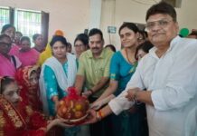 आकांक्षी ब्लॉक संपूर्णता अभियान के तहत हुआ कार्यक्रम, लोगों को किया गया जागरूक