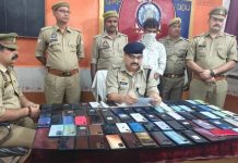 डीडीयू जीआरपी की बड़ी कार्रवाई, मोबाइल चोरी करने वाला शातिर चोर गिरफ्तार, 61 मोबाइल बरामद
