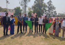 चहनियां में स्काउट-गाइड्स की भव्य झांकी, समाज सुधार का दिया संदेश