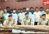 चन्दौली पुलिस का ताबड़तोड़ एक्शन, तेलहरा में फायरिंग व मारपीट मामला, 14 आरोपी गिरफ्तार