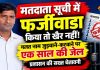 मतदाता सूची में फर्जीवाड़ा किया तो खैर नहीं! गलत नाम जुड़वाने-कटवाने पर एक साल की जेल, प्रशासन की सख्त चेतावनी