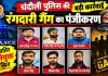 चंदौली में रंगदारी और जानलेवा हमले के आरोपितों पर पुलिस का शिकंजा, छह सदस्यों वाले गिरोह का गैंग पंजीकरण